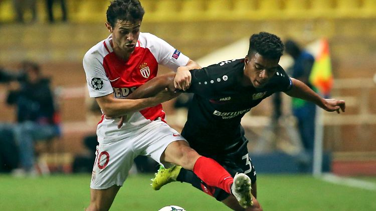 Der AS Monaco bleibt der Angstgegner von Bayer Leverkusen - und dank des Last-Minute-Ausgleichs gegen die Werkself weiterhin ungeschlagen.