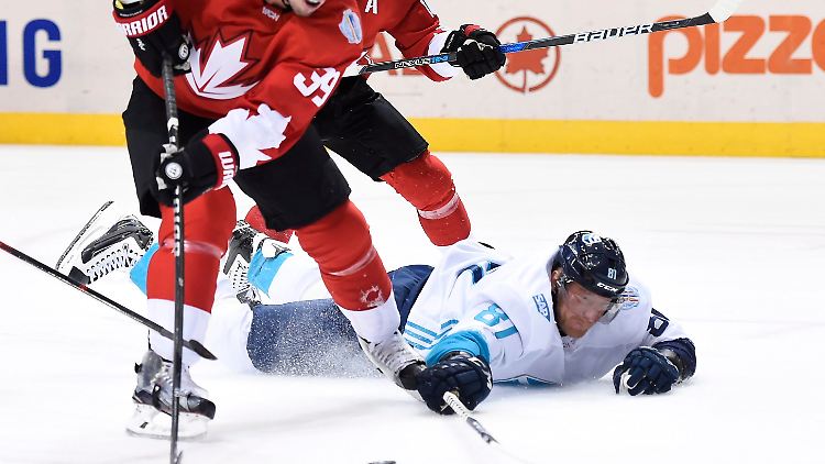 Im ersten Finale des World Cups of Hockey bekommt Kanada überraschend starken Gegenwind aus Europa.