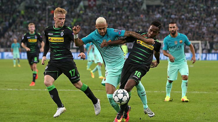 Im Gladbacher Spiel stimmte gegen den FC Barcelona fast alles - bis auf den 1:2-Endstand.
