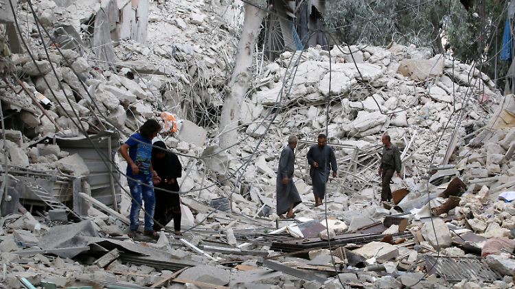 Die zivile Infrastruktur in Aleppo wird nach Ansicht Washingtons systematisch zerstört.
