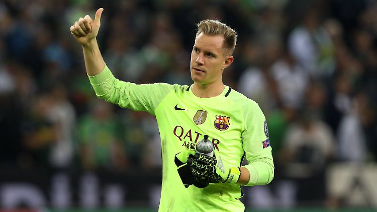 "Es war mal wieder schön, hier zu sein": Marc-André ter Stegen.