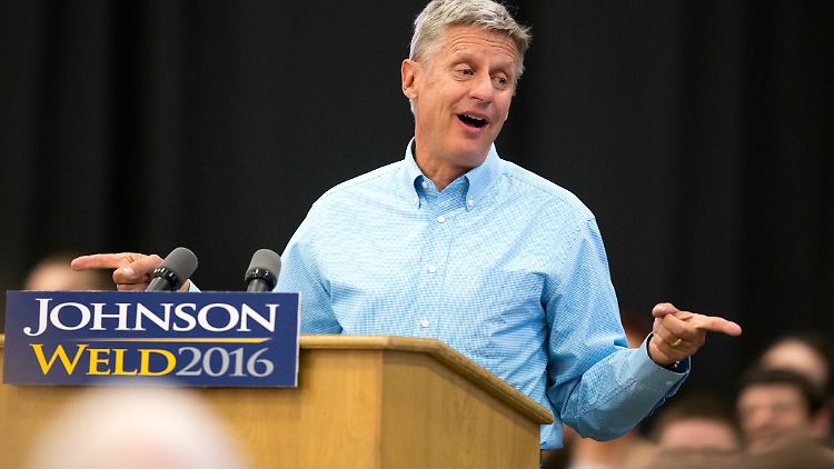 Hatte wieder einen "Aleppo-Moment": Gary Johnson.