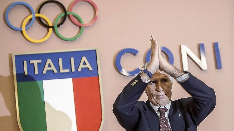 Giovanni Malagò, Italiens Ober-Olympier, ist wenig erfreut über Roms Ausstieg aus dem Bewerbungsverfahren.