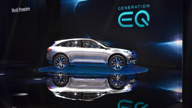 Die Generation EQ ist ein SUV-Coupé, das nicht nur 500 Kilometer weit fahren soll, sondern auch nicht mehr kosten wird als die C-Klasse.