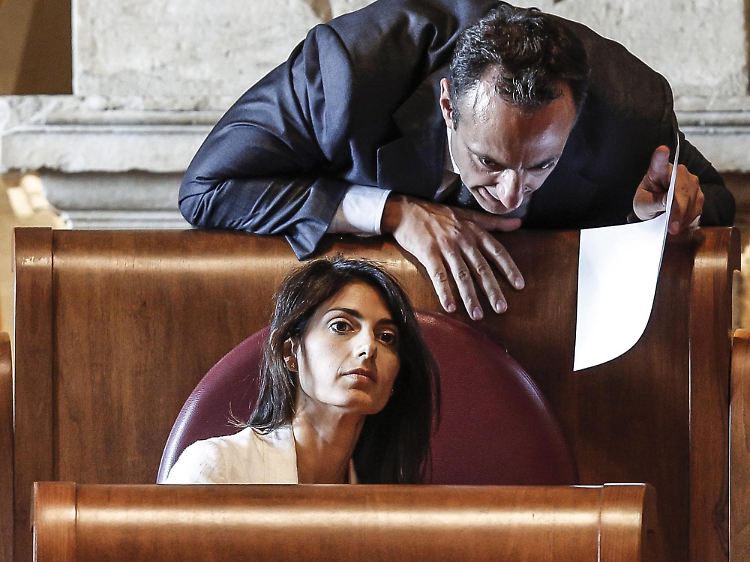 Roms neue Bürgermeisterin Virginia Raggi begeistert das Motto Brot und Spiele nicht mehr.