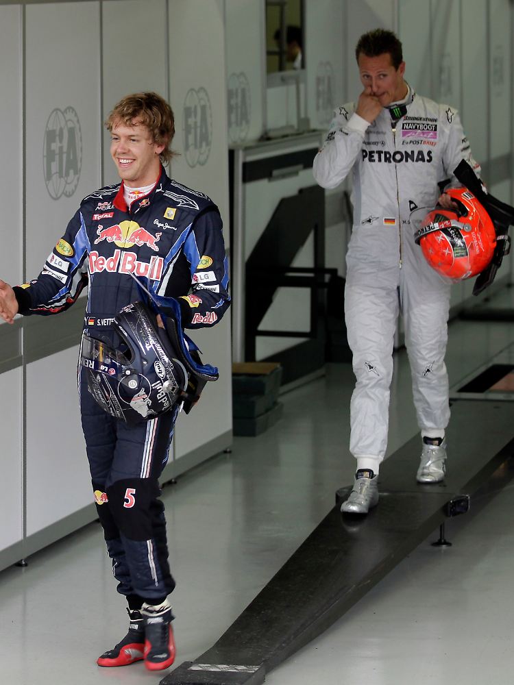 Michael Schumacher war wie so oft in dieser Saison nur drittbester Deutscher im Qualifying.