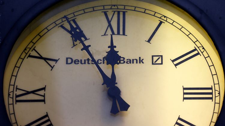 Die deutsche Bank steckt in einer tiefen Krise.