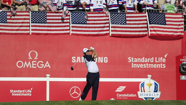 Patrick Reed vor heimischer Kulisse in Hazeltine