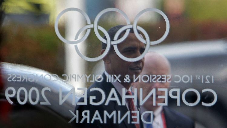 Barack Obama war 2009 persönlich zur Wahl des Olympia-Ausrichters 2016 nach Kopenhagen gereist - und erlebte mit der US-Delegation ein Fiasko.