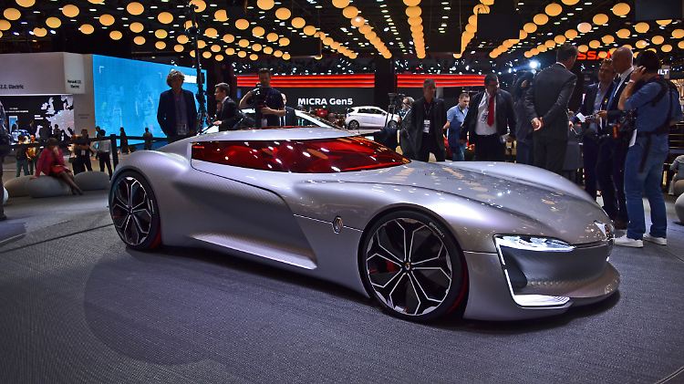 Der Trezor von Renault gehört zu den schärfsten Studien, die auf dem Autosalon in Paris zu sehen sind.