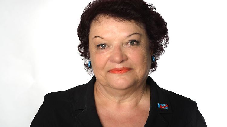 Alterspräsidentin für die AfD in Mecklenburg-Vorpommern: Christel Weißig.