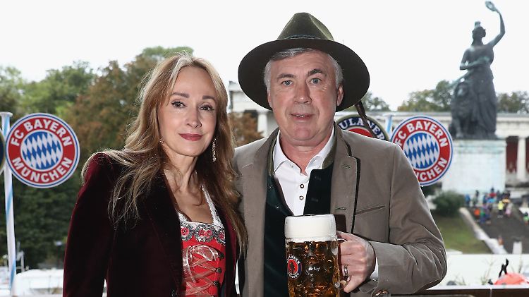 Stilsicher: Carlo Ancelotti mit Gattin Mariann Barrena McClay.