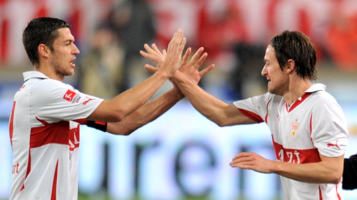 Christian Gentner beseitigte mit dem 4:0 nach der Pause die letzten Zweifel am Heimsieg seines VfB.