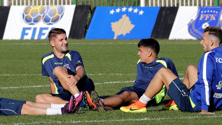 Die kosovarischen Nationalkicker rechnen sich im WM-Qualifikationsspiel gegen Kroatien durchaus etwas aus.
