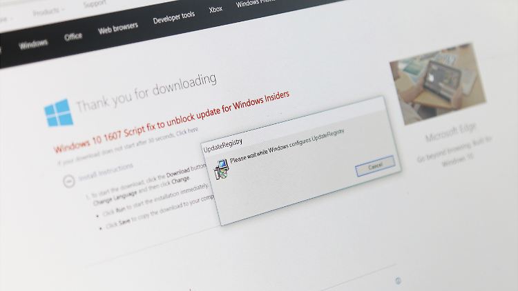 Das Reparatur-Skript von Microsoft beseitigt die Probleme mit dem jüngsten Windows-Update. 