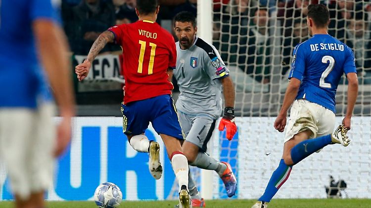 Buffon ermöglichte durch einen groben Fehler das 1:0 durch Vitolo.