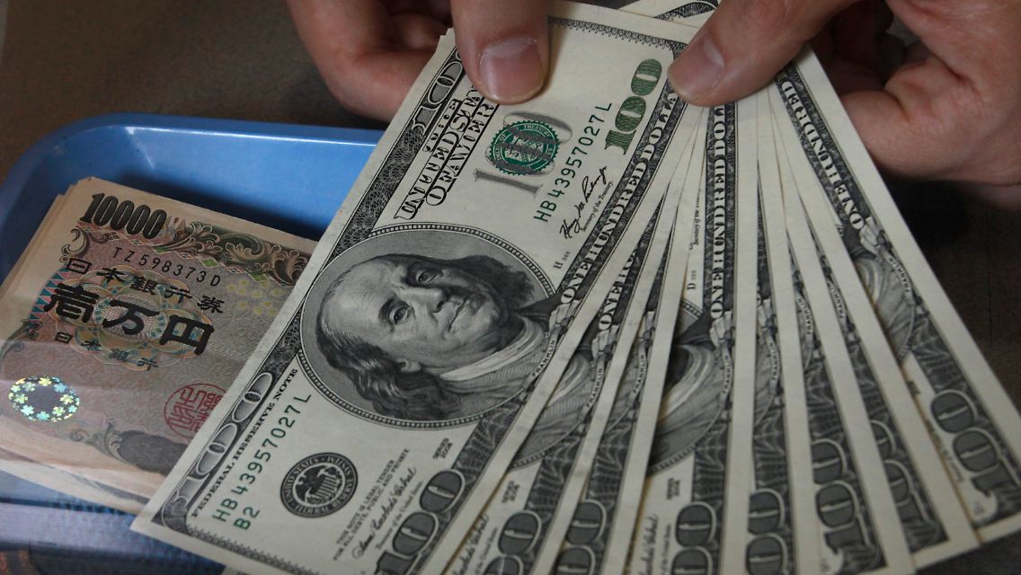 Der Dollar erholt sich etwas.