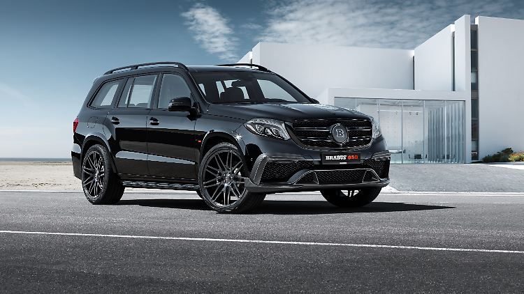 Man mag es ihm nicht ansehen, aber der Mercedes GLS von Brabus stürmt in 4 Sekunden von 0 auf Tempo 100.
