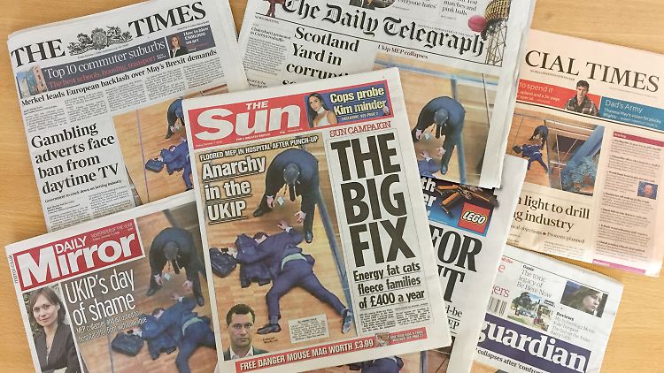 Woolfes Zusammenbruch beherrscht die britischen Schlagzeilen.