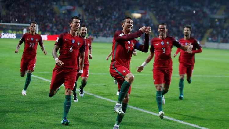 Ihm werden seine Tore nicht langweilig: Portugals Nationalstürmer Ronaldo.