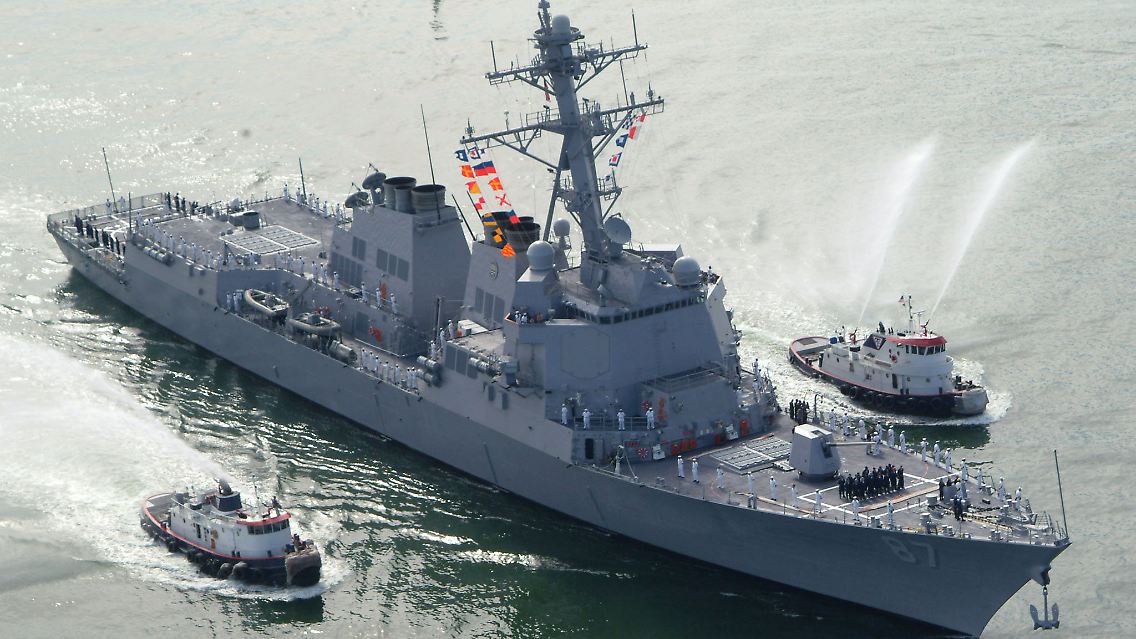 Die "USS Mason".