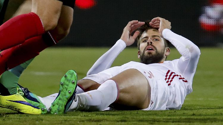 Genug ist genug: Gerard Piqué will sich nur noch bis 2018 den Anfeindungen aussetzen, die er bei Länderspielen erdulden muss.