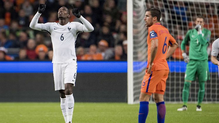 Verdankt seinen Siegtreffer offenbar einer höheren Macht: Paul Pogba