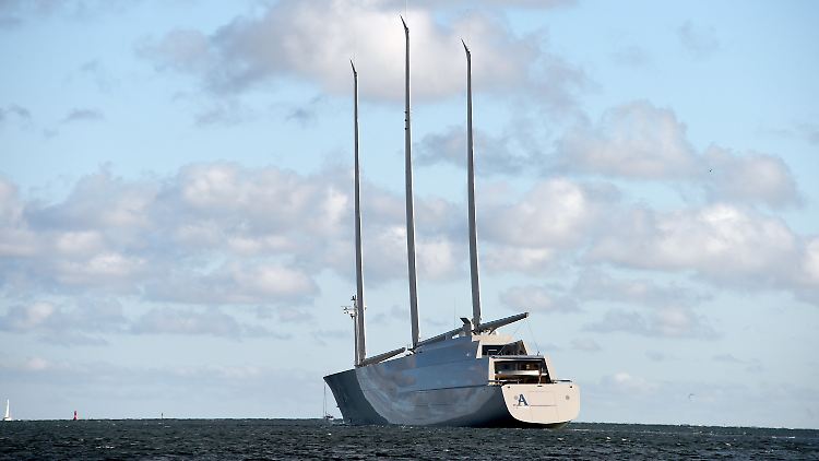 Die Masten sind bis zu 90 Meter hoch.
