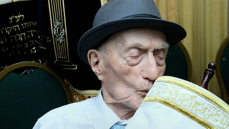 Der Holocaust-Überlebende Israel Kristal gilt als ältester Mann der Welt.