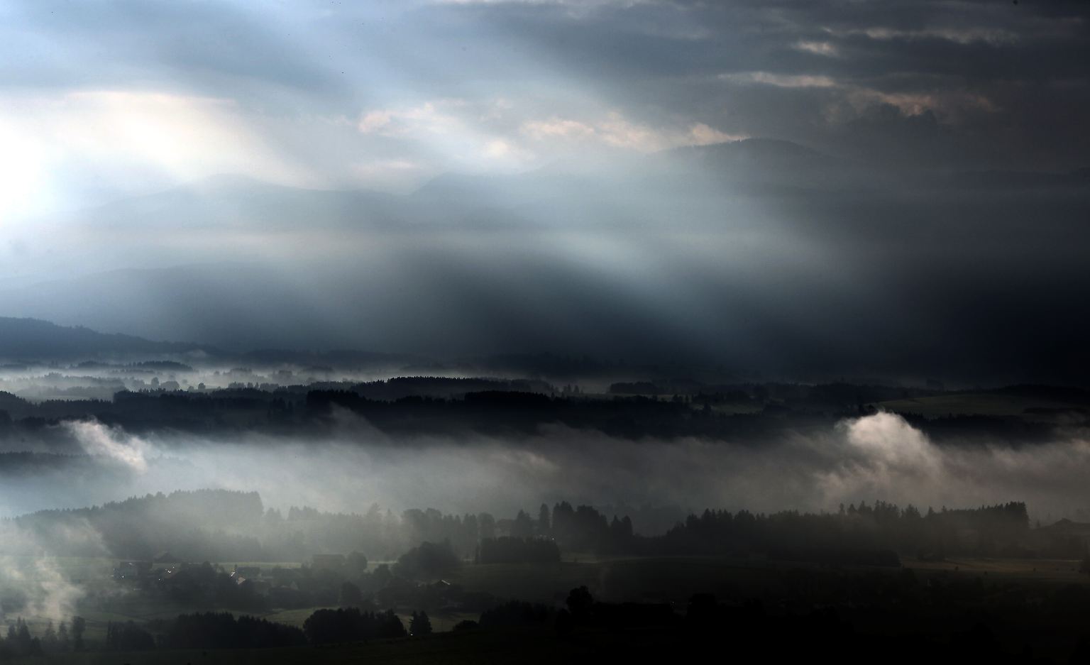 Wenn sich der Himmel zuzieht, ...