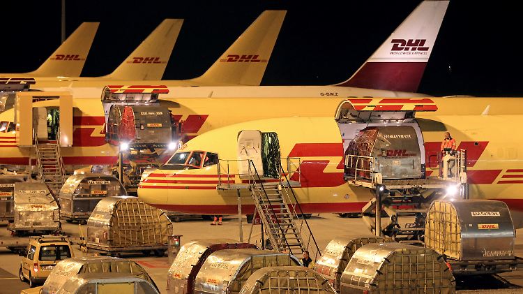 Durch zwei neue Terminals am Flughafen Leipzig-Halle können 150.000 Express-Sendungen pro Stunde bearbeitet werden.