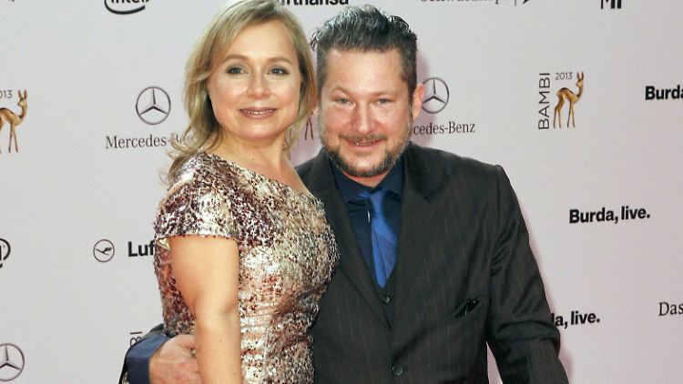 Da war anscheinend noch alles in Ordnung: Christine Urspruch und Tobias Materna im November 2013.