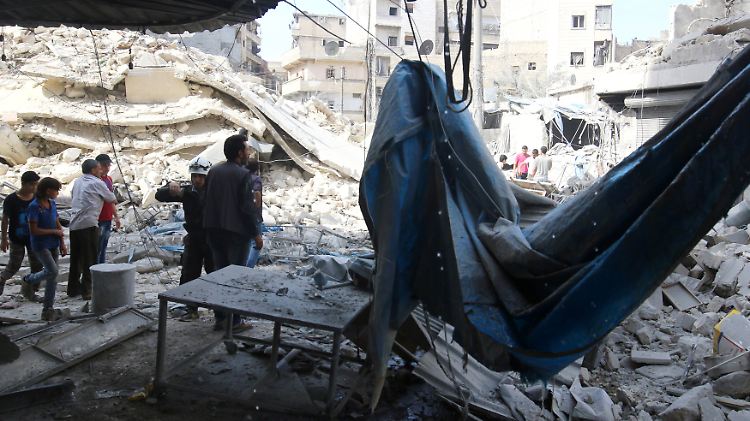Im Osten Aleppos kam es im September zu den schwersten Luftangriffen seit Beginn des syrischen Bürgerkriegs 2011.