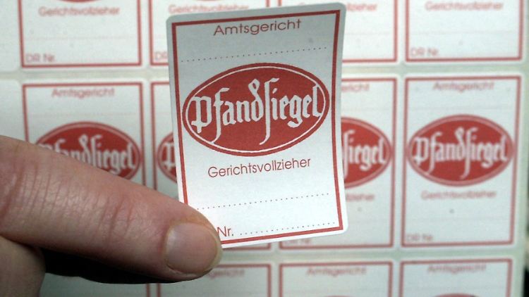 Offene Rechnungen: Rund 1,7 Milliarden Euro forderten Gläuber im vergangenen Juli von insolventen Firmen in Deutschland. 