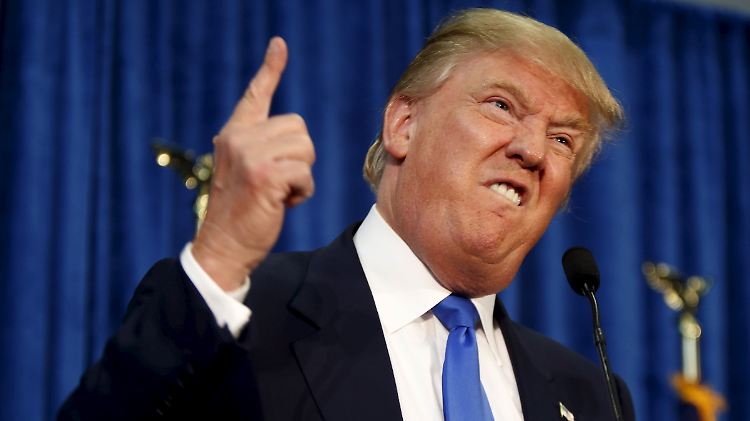 Fordert einen "Anti-Doping-Test" vor dem nächsten und letzten TV-Duell: Donald Trump
