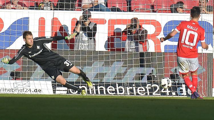 Yunus Malli traf per Elfmeter zum 2:0 für Mainz.