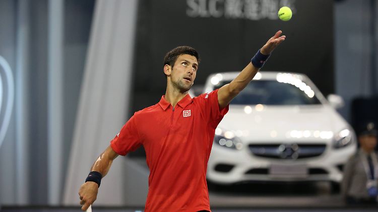 Ist momentan nicht auf der Höhe: Novak Djokovic