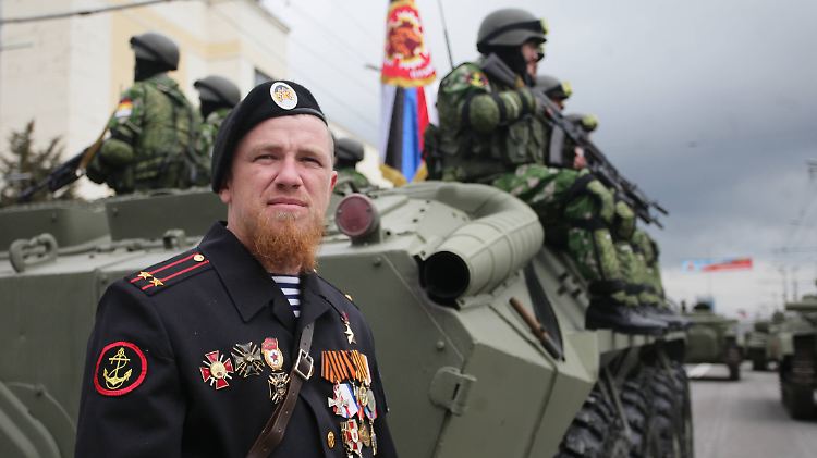 Arseni Pawlow im Mai 2015: Der Separatist befehligte die Einheit Sparta.
