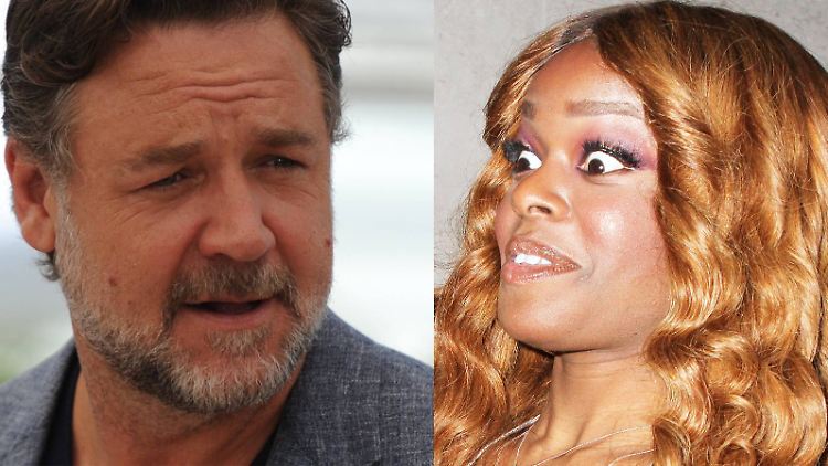 Russell Crowe und Azealia Banks werden wohl keine Freunde.