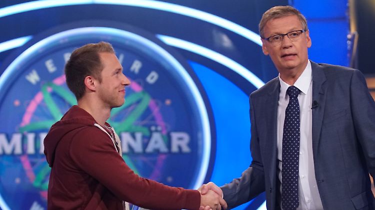 Jauch mit "Käpsele" Andy Transchel.