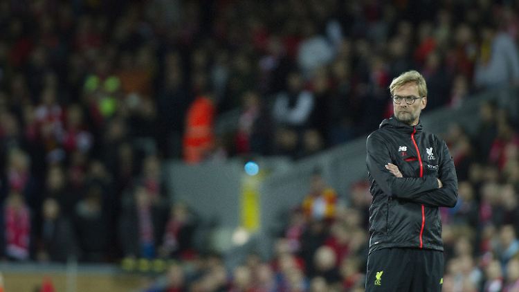 War mit dem Verlauf des Spiels sichtlich unzufrieden: Jürgen Klopp