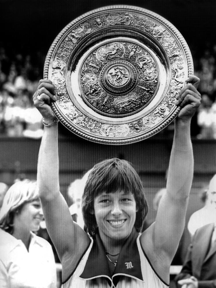 38 Jahre sind seit Navratilovas erstem Wimbledon-Gewinn ins Land gegangen.