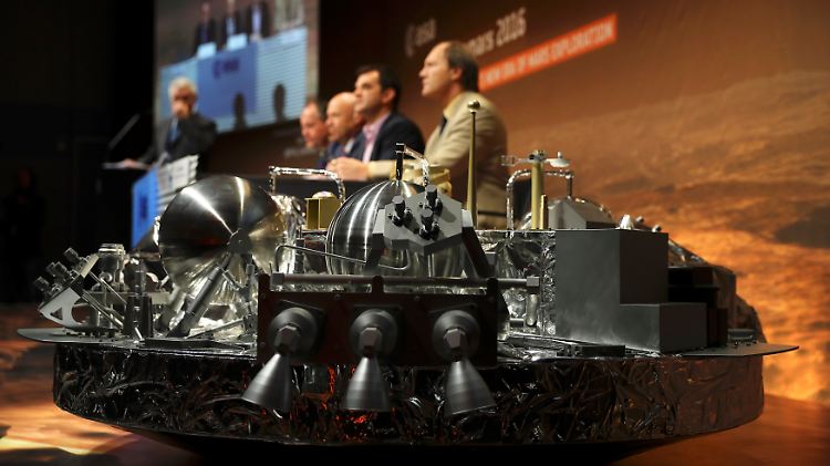 Was "Schiaparelli" derzeit auf dem Mars treibt, ist den Forschern unbekannt.
