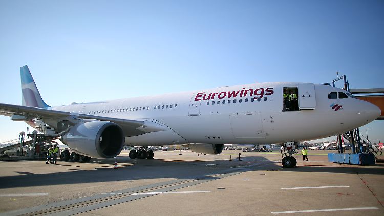 Montag und Dienstag werden die Flugzeuge der Eurowings wie geplant abheben - was danach passiert, hängt vom Verhandlungsverlauf ab.