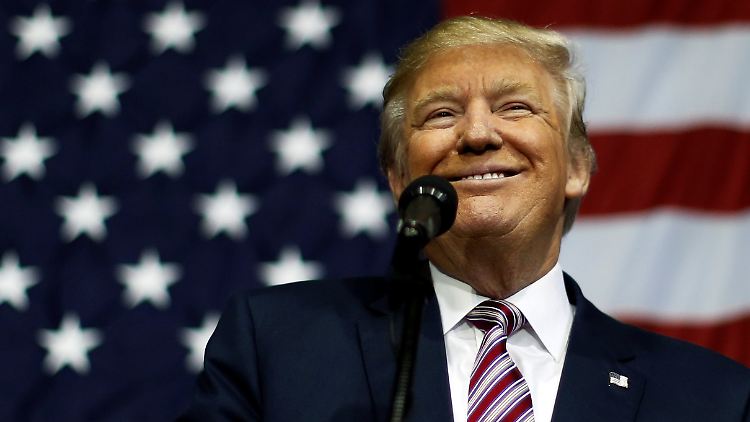 Trump provoziert mal wieder, diesmal in Delaware in Ohio.