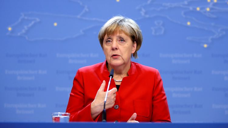 Wichtige Themen, kaum eine klare Linie: Kanzlerin Merkel verteidigt in ihrer abschließenden Pressekonferenz die Arbeit der EU. 