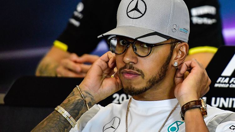 Konnte im zweiten Training nicht an seine Leistung vom Nachmittag anknüpfen: Lewis Hamilton