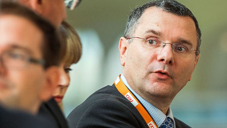 Ott auf dem Sonderparteitag der CDU Mecklenburg-Vorpommerns.