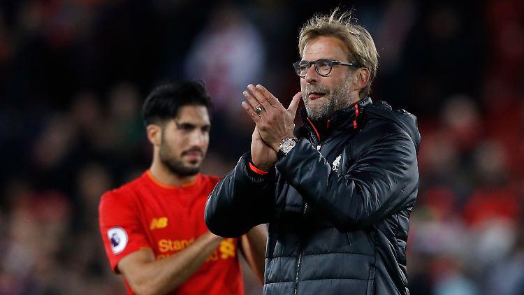 Zufrieden trotz verpasster Tabellenführung: Jürgen Klopp.