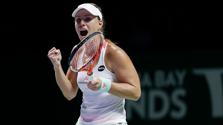 Angelique Kerber schafft den ersten kleinen Schritt zum großen Titel.